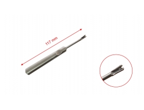 A TOOL FOR MAKING ''U,,- SHAPED EDGES AND FOR PROCESSING LEATHER PRODUCTS
