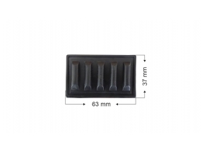 RUBBER, SIZE 63/37 mm